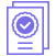Security System User Compliance Certification Icon
